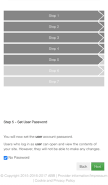 ABB Security Setting (Before)
