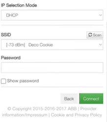 ABB Configure Wifi