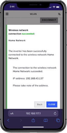 Fimer Wifi Success